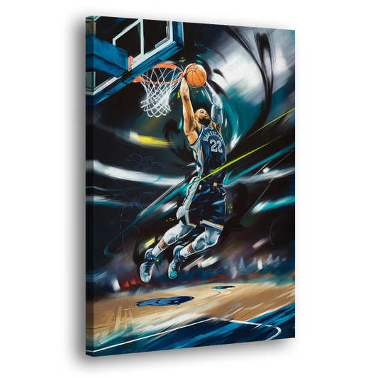 Memphis Grizzlies Spirit Side - Canvas Wall Art