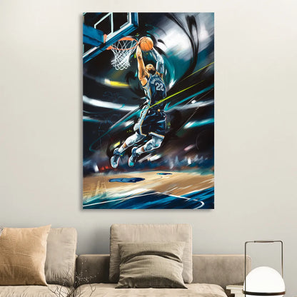 Memphis Grizzlies Spirit Living Room - Canvas Wall Art