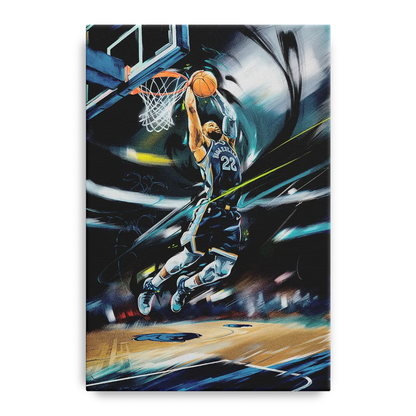 Memphis Grizzlies Spirit Front - Canvas Wall Art