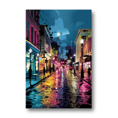 Memphis Historic Beale Street - Canvas Wall Art - Front