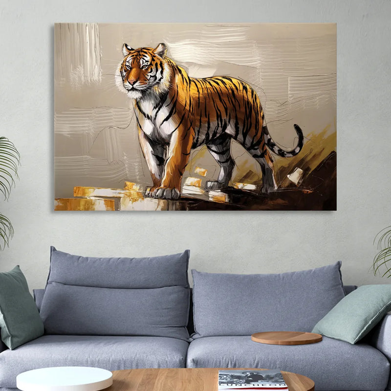 Memphis Tigers Pride Living Room - Canvas Wall Art