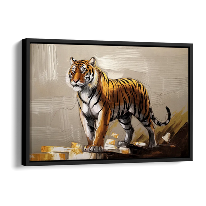 Memphis Tigers Pride Side - Black Canvas Wall Art