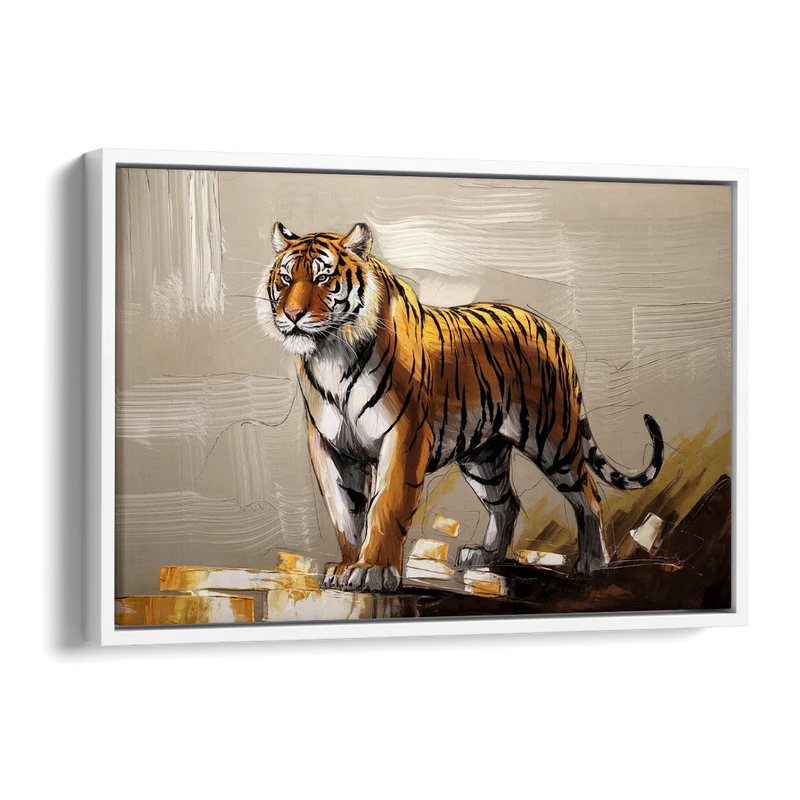Memphis Tigers Pride Side - White Canvas Wall Art