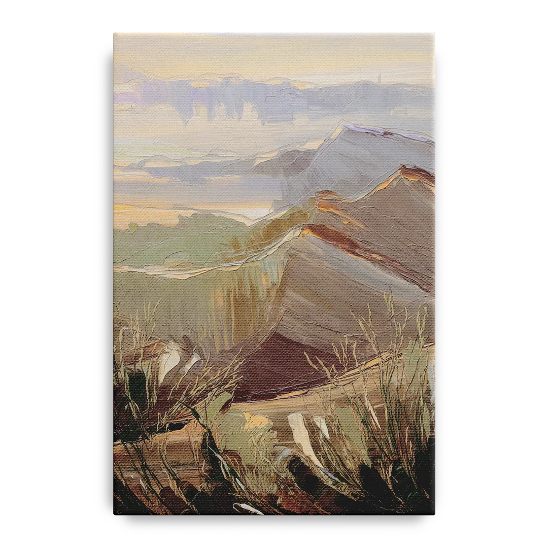 Mesa Mountain Views Front - Canvas Wall Art