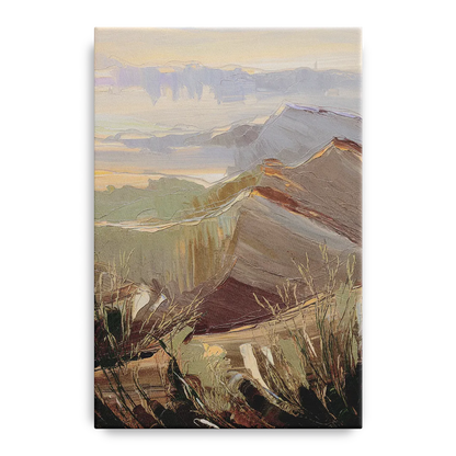 Mesa Mountain Views Front - Canvas Wall Art