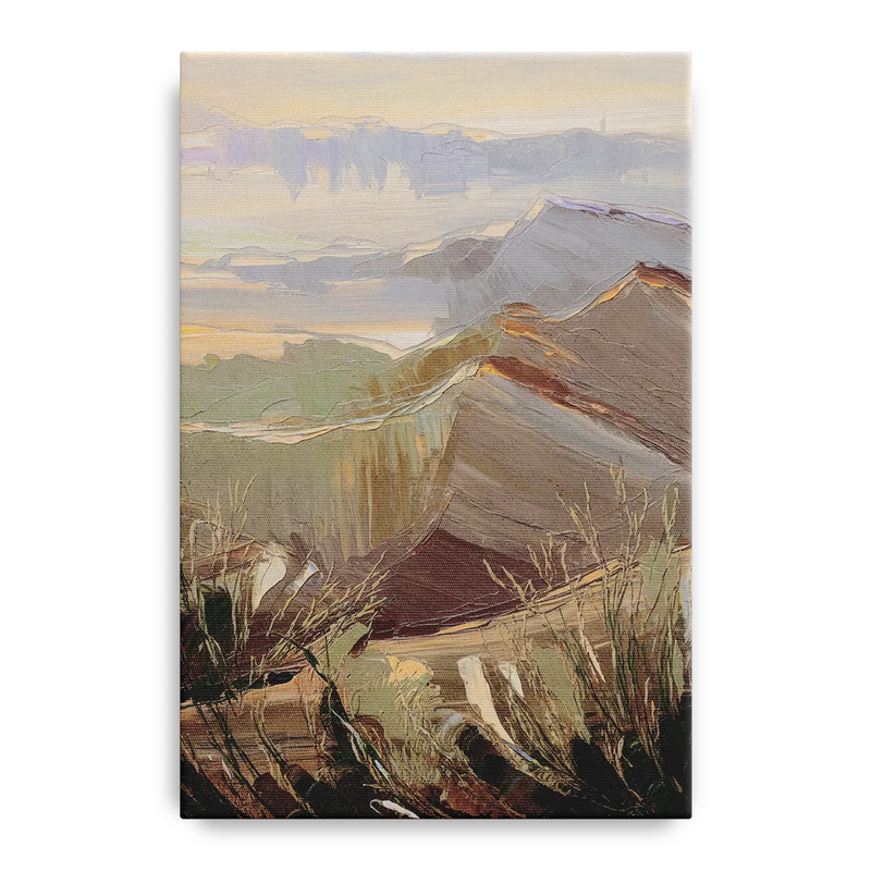 Mesa Mountain Views Front - Canvas Wall Art