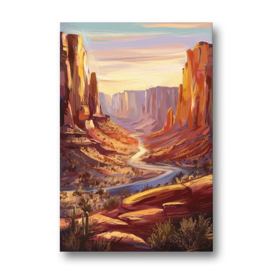 Mesa Nature Escape - Canvas Wall Art - Front
