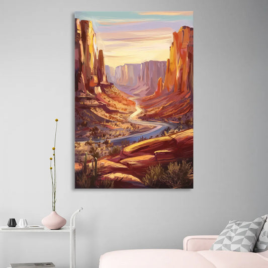 Mesa Nature Escape Living Room - Canvas Wall Art
