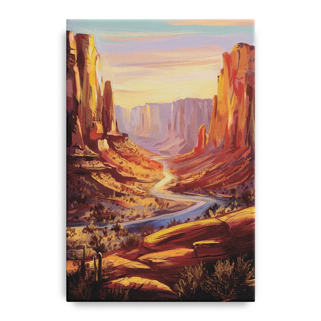 Mesa Nature Escape Front - Canvas Wall Art