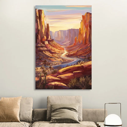 Mesa Nature Escape Sitting Room - Canvas Wall Art
