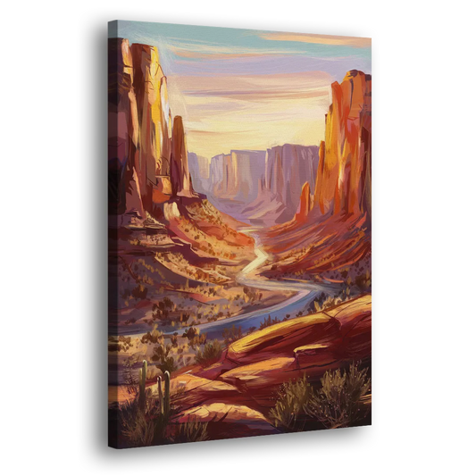 Mesa Nature Escape Side - Canvas Wall Art