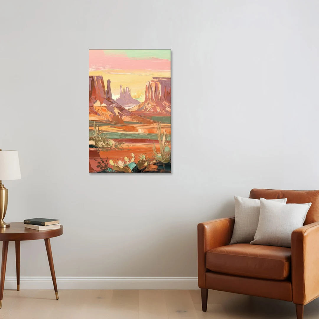 Mesa Southwest Charm - Canvas Wall Art - Sofa - 24x36