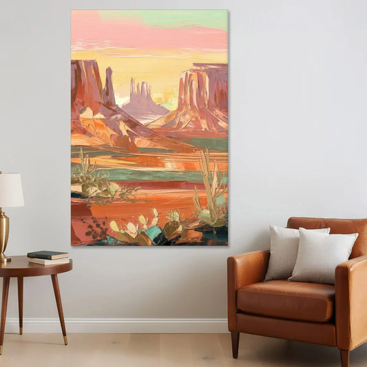 Mesa Southwest Charm - Canvas Wall Art - Sofa - 40x60