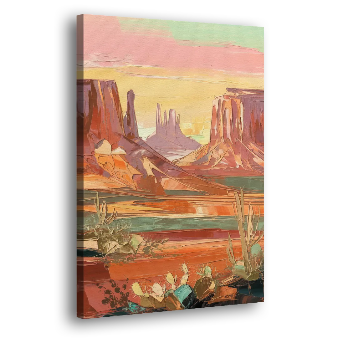 Mesa Southwest Charm Side - Canvas Wall Art