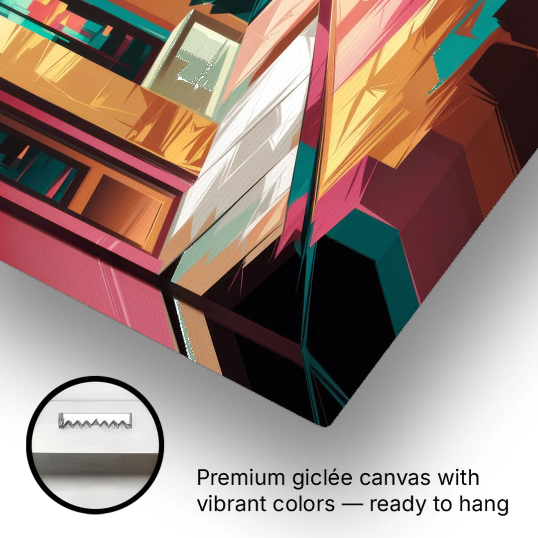 Mesa Urban Vibes - Canvas Wall Art - Gallery Wrap Corner