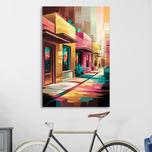 Mesa Urban Vibes Living Room - Canvas Wall Art