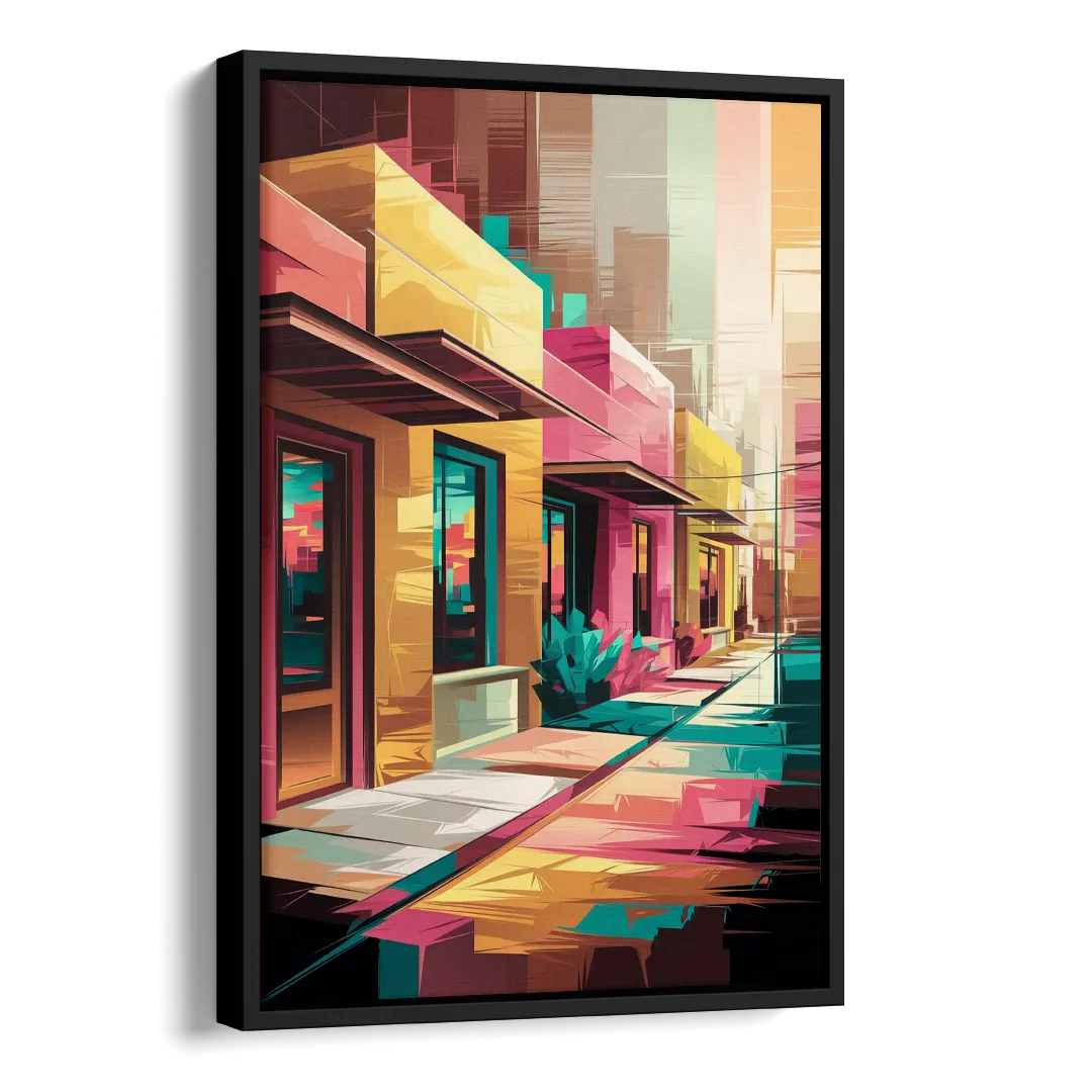 Mesa Urban Vibes Side - Black Canvas Wall Art