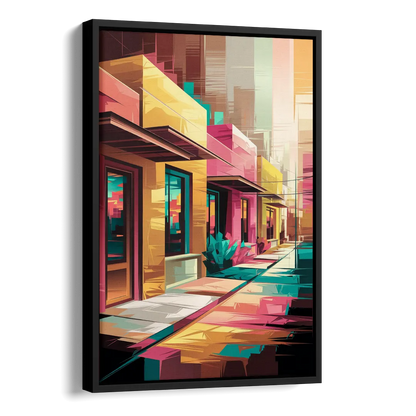 Mesa Urban Vibes Side - Black Canvas Wall Art