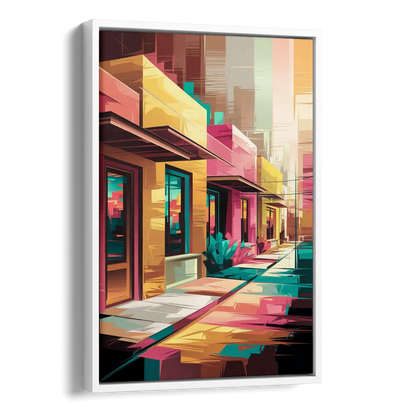 Mesa Urban Vibes Side - White Canvas Wall Art