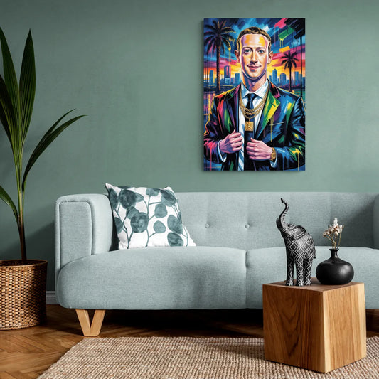Meta Mind - Canvas Wall Art Living Room