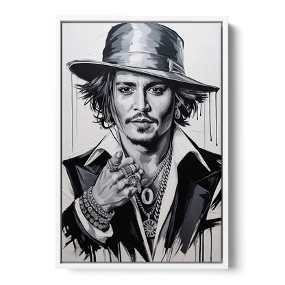 Midnight Voyage 2.0 - White Frame Canvas