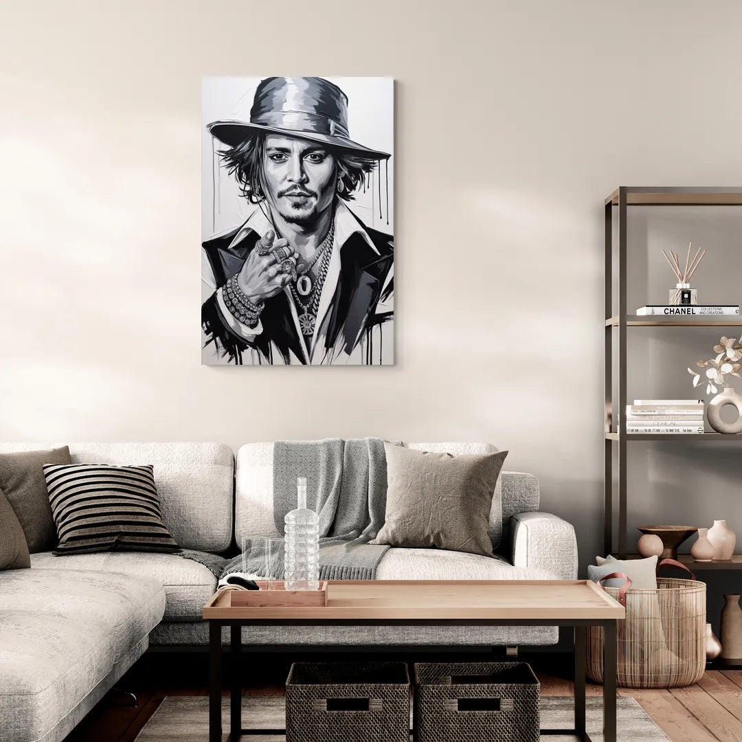 Midnight Voyage 2.0 - Canvas Wall Art Living Room