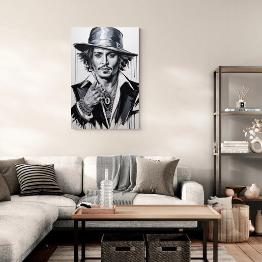 Midnight Voyage 2.0 - Canvas Wall Art Living Room