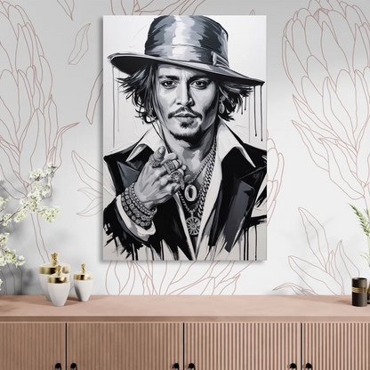 Midnight Voyage 2.0 Sitting Room - Canvas Wall Art