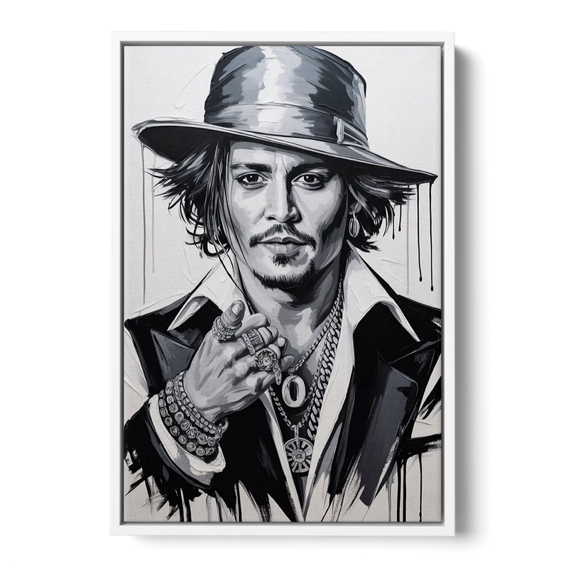 Midnight Voyage 2.0 Front - White Canvas Wall Art