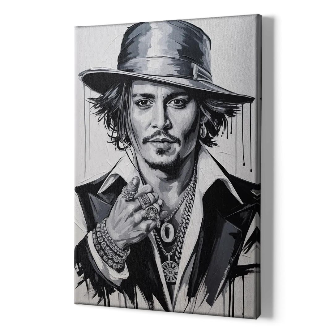 Midnight Voyage 2.0 - Canvas Print Art Sides
