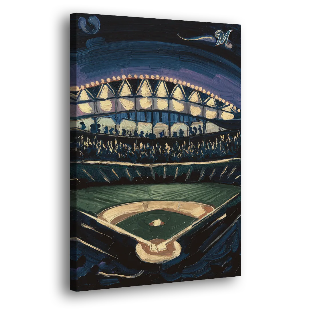 Milwaukee Brewers Celebration Side - Canvas Wall Art