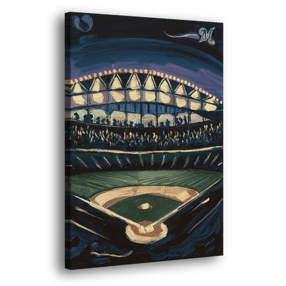 Milwaukee Brewers Celebration Side - Canvas Wall Art
