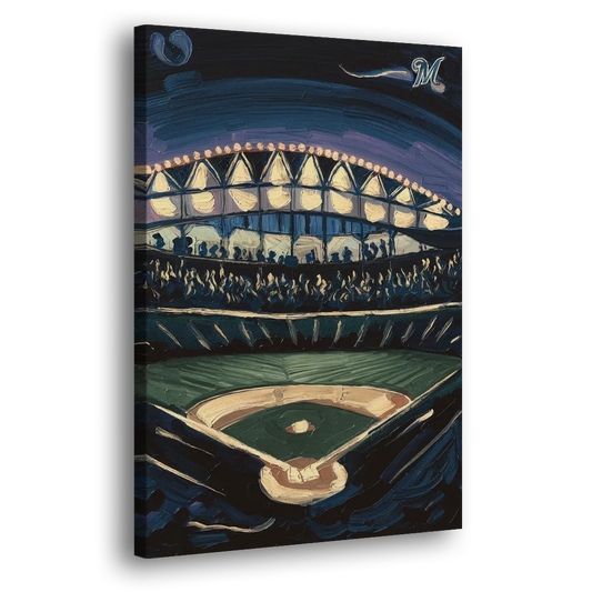 Milwaukee Brewers Celebration Side - Canvas Wall Art