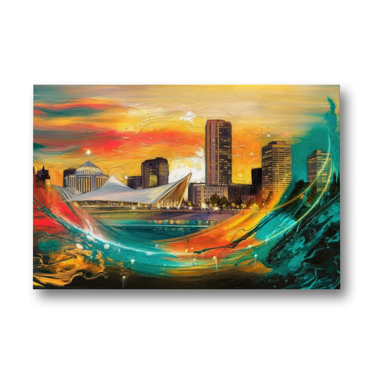 Milwaukee Festival Spirit - Canvas Wall Art - Front