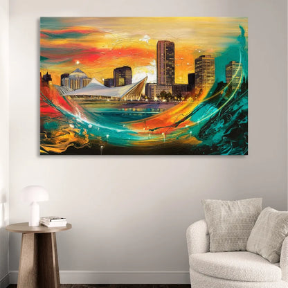 Milwaukee Festival Spirit Sitting Room - Canvas Wall Art