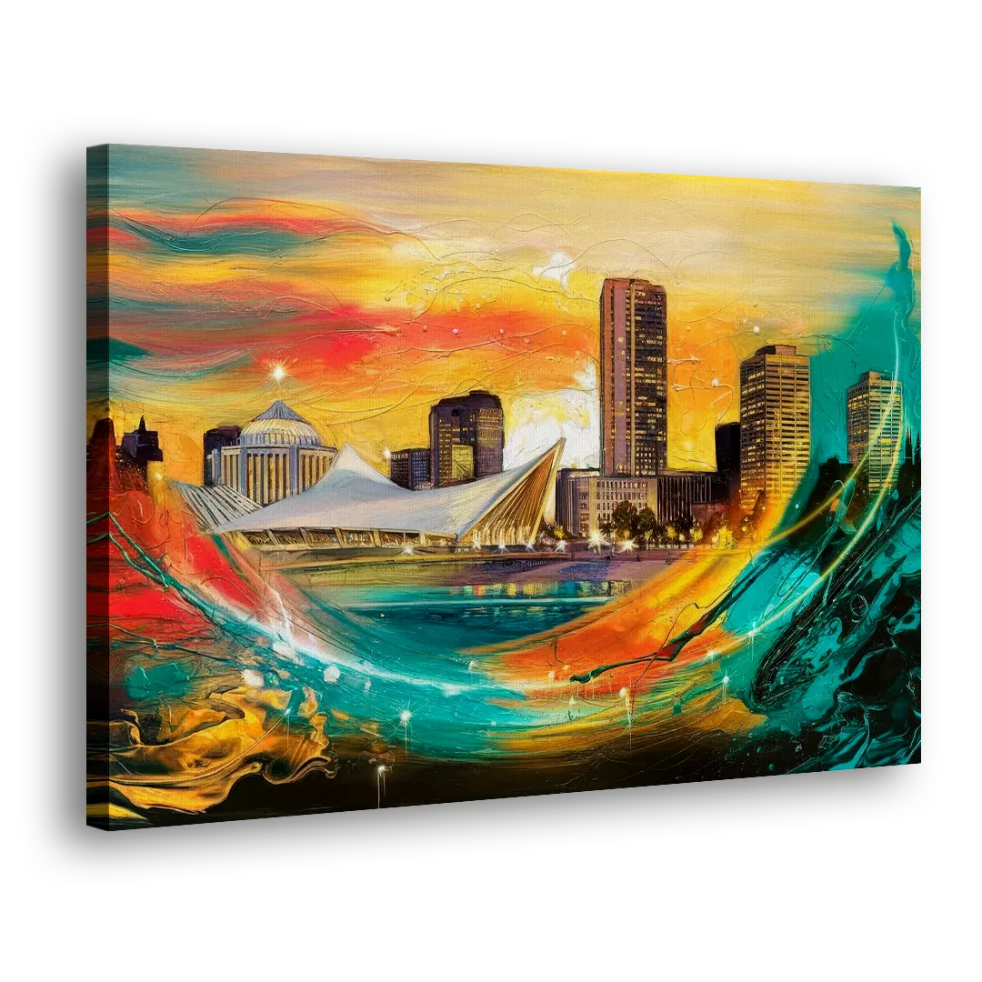 Milwaukee Festival Spirit Side - Canvas Wall Art