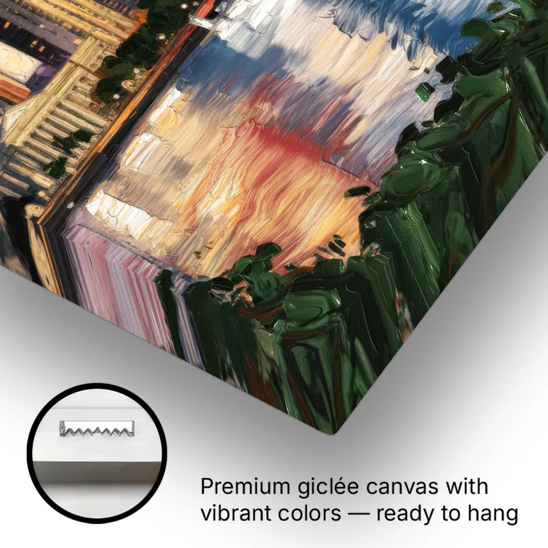 Milwaukee Historic Landmarks - Canvas Wall Art - Gallery Wrap Corner