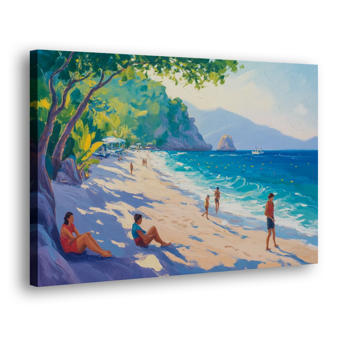 Mismaloya Beach View Side - Canvas Wall Art