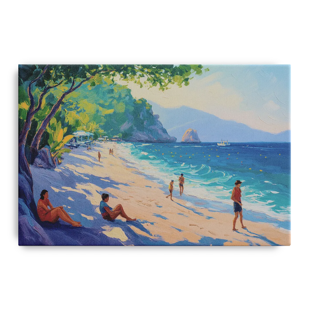 Mismaloya Beach View Front - Canvas Wall Art