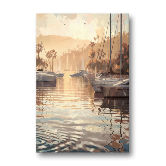 Mobile Scenic Harbor - Canvas Wall Art - Front