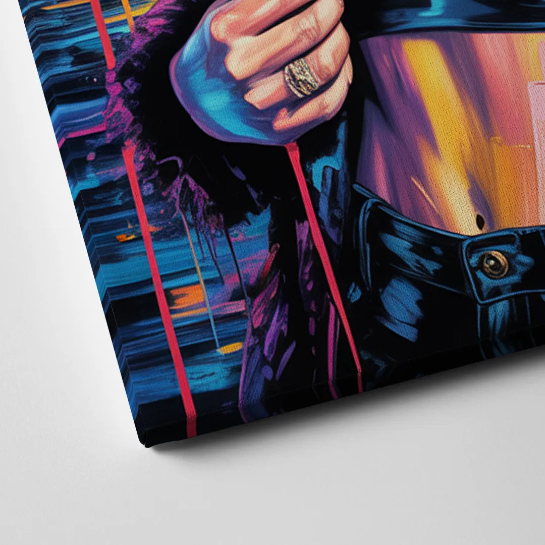 Mocking Flame 2.0 Canvas Close Up