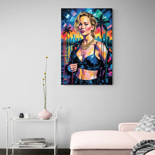Mocking Flame 2.0 - Canvas Wall Art Living Room