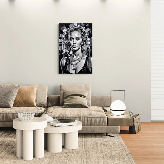 Mocking Flame 3.0 - Canvas Wall Art Living Room