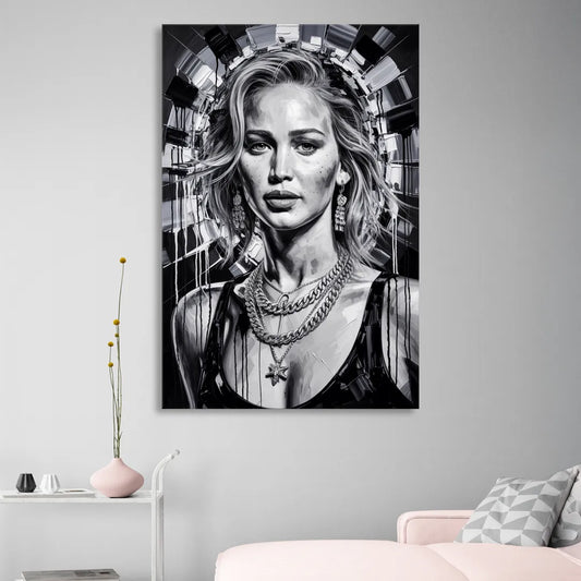 Mocking Flame 3.0 Living Room - Canvas Wall Art