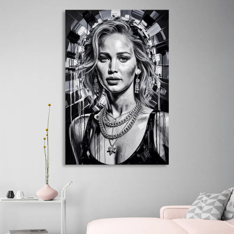 Mocking Flame 3.0 Living Room - Canvas Wall Art