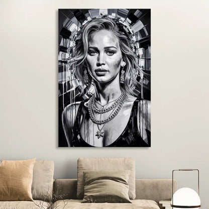 Mocking Flame 3.0 Sitting Room - Canvas Wall Art