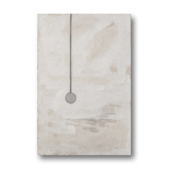 Modern Minimal Wall Art with a Still Pendulum - Canvas Wall Art - Front