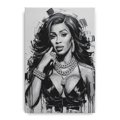 Money Move Front - Canvas Wall Art