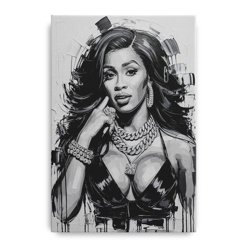 Money Move Front - Canvas Wall Art