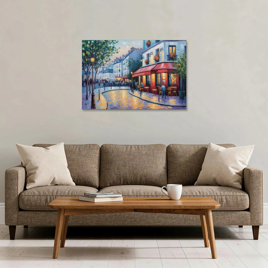 Montmartre Moments - Canvas Wall Art - Sofa - 36x24